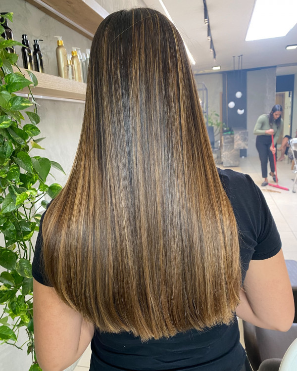Dark Brown Base With Caramel Highlights Visual Idea Dark Brown Base With Caramel Highlights Visual Idea