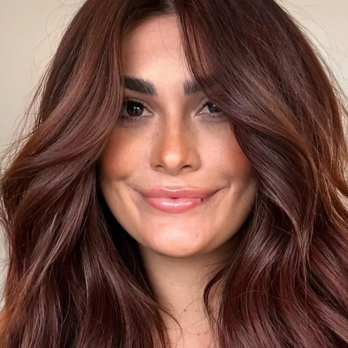 Red Brown Base With Copper Highlights Red Brown Base With Copper Highlights — Red Brown Hair