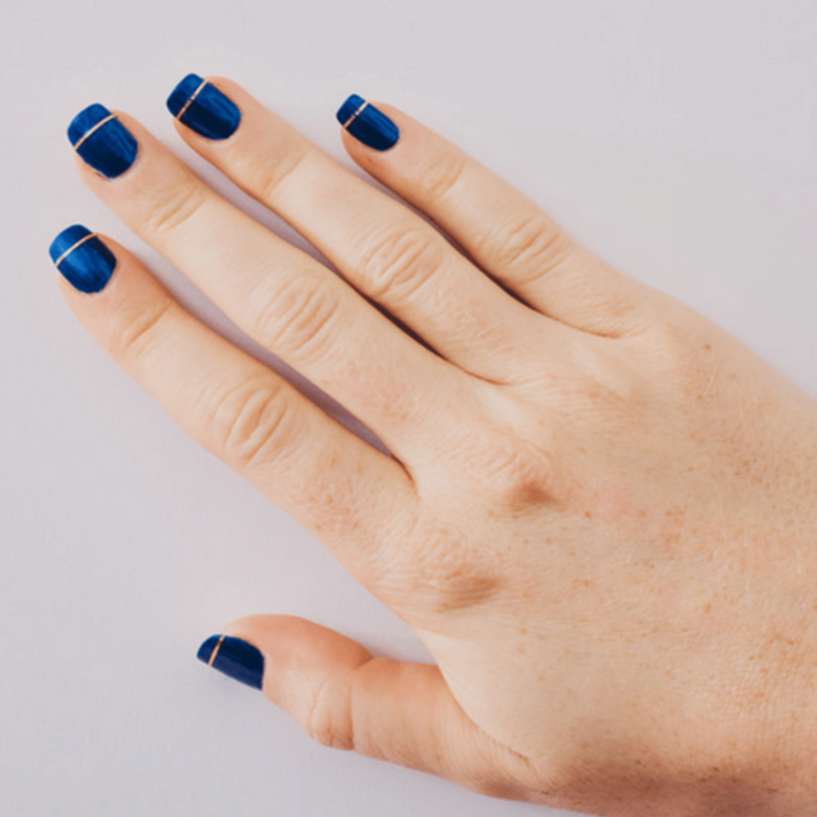 Glitter Accents On Tips And Full Nail Short Square Patriotic Glitter Nails Glitter Accents On Tips And Full Nail Short Square Patriotic Glitter Nails — Gymnastics Nails