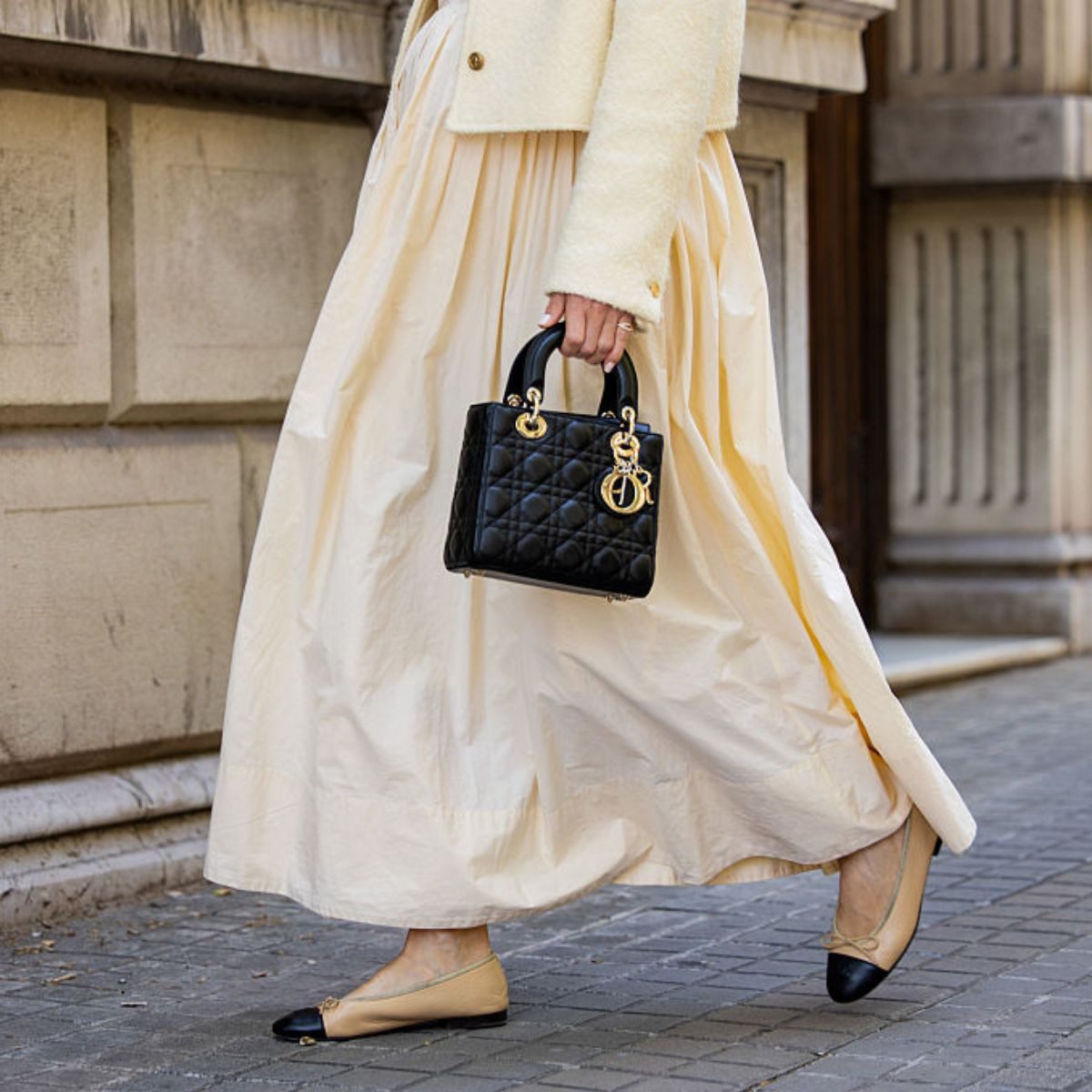 Smart Casual Elegance with a Black Lady Dior Bag Smart Casual Elegance with a Black Lady Dior Bag — Dior Bag Outfits
