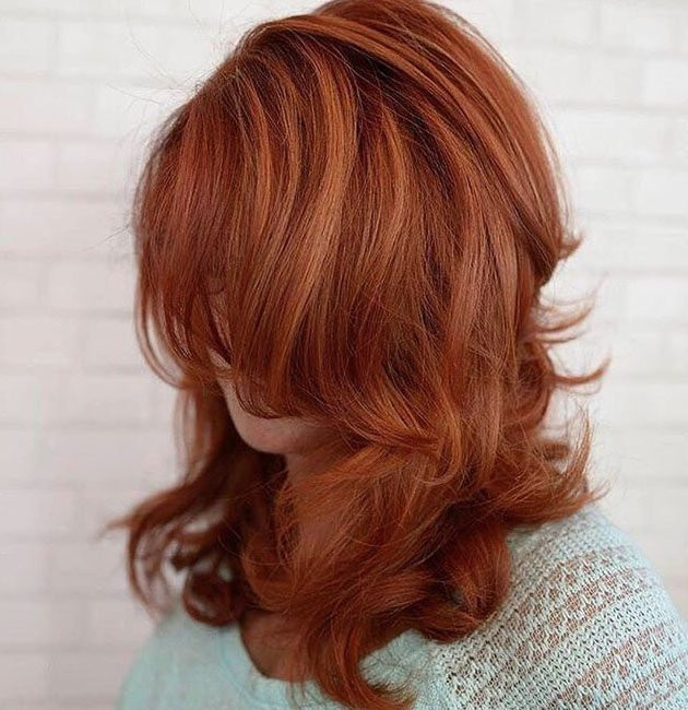Shag Cut With Multidimensional Ginger Shag Cut With Multidimensional Ginger — Ginger Hair