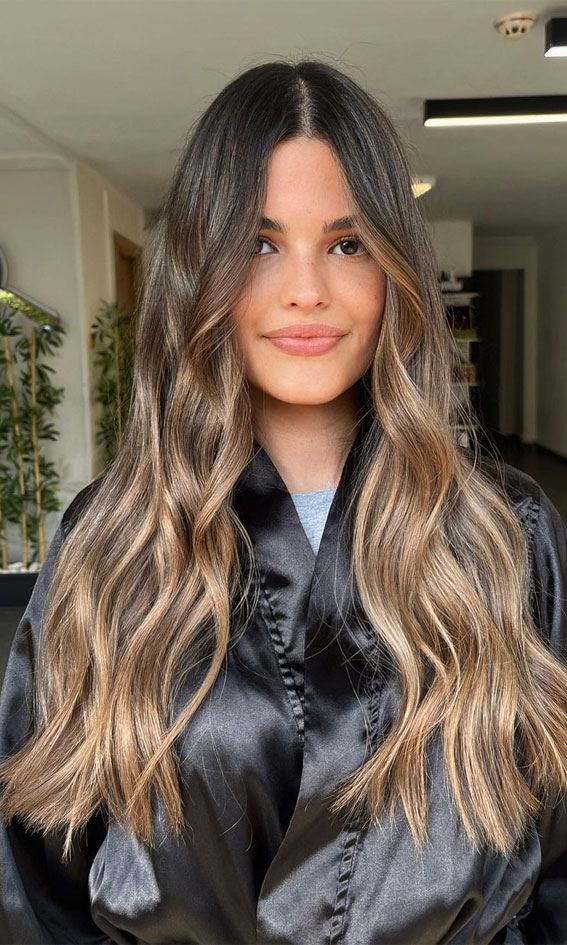 Curtain Bangs Visual Idea Curtain Bangs Visual Idea — Honey Balayage