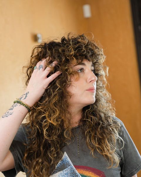 Voluminous Shag With Full Fringe — Perm Hairstyles