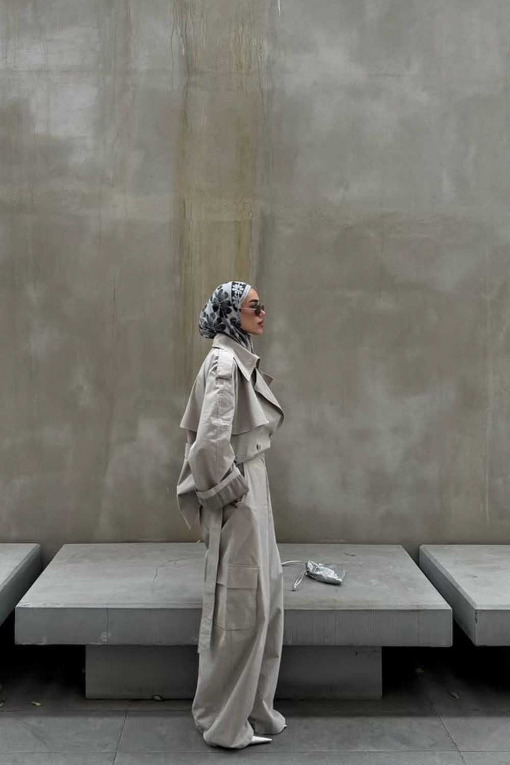 Ootd Hijab Style Sporty Casual Hijab Denim Jacket Hijab Outfit Denim Casual Sporty Hijab Style Casual