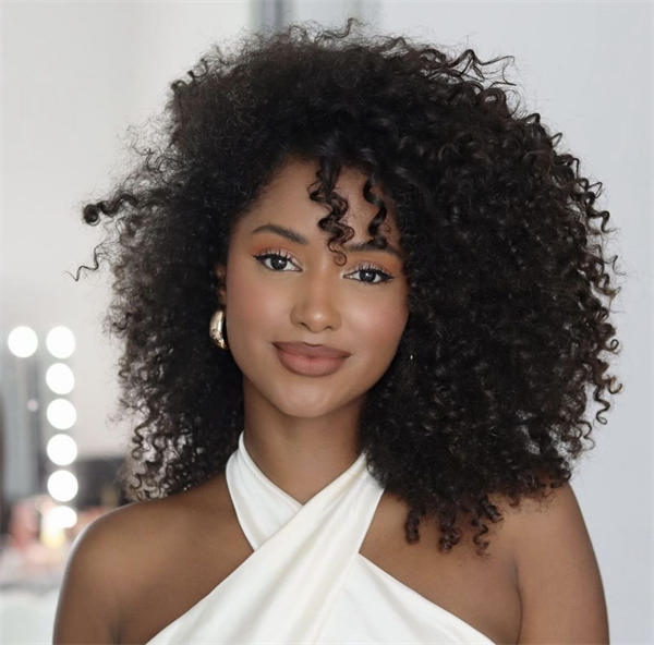 Face Framing Black Curly Pixie — Curly Hairstyles