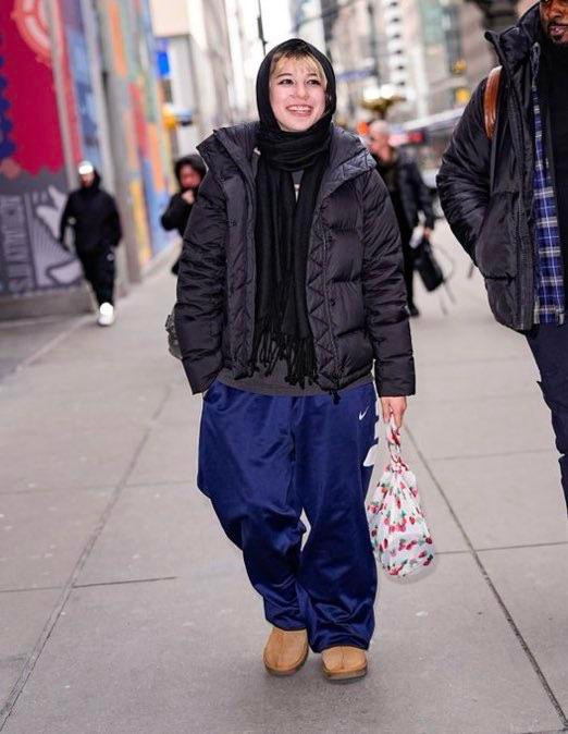 Puffer Jacket and Satin Pants: Cozy Meets Chic Puffer Jacket and Satin Pants: Cozy Meets Chic — Skater Girl Outfits