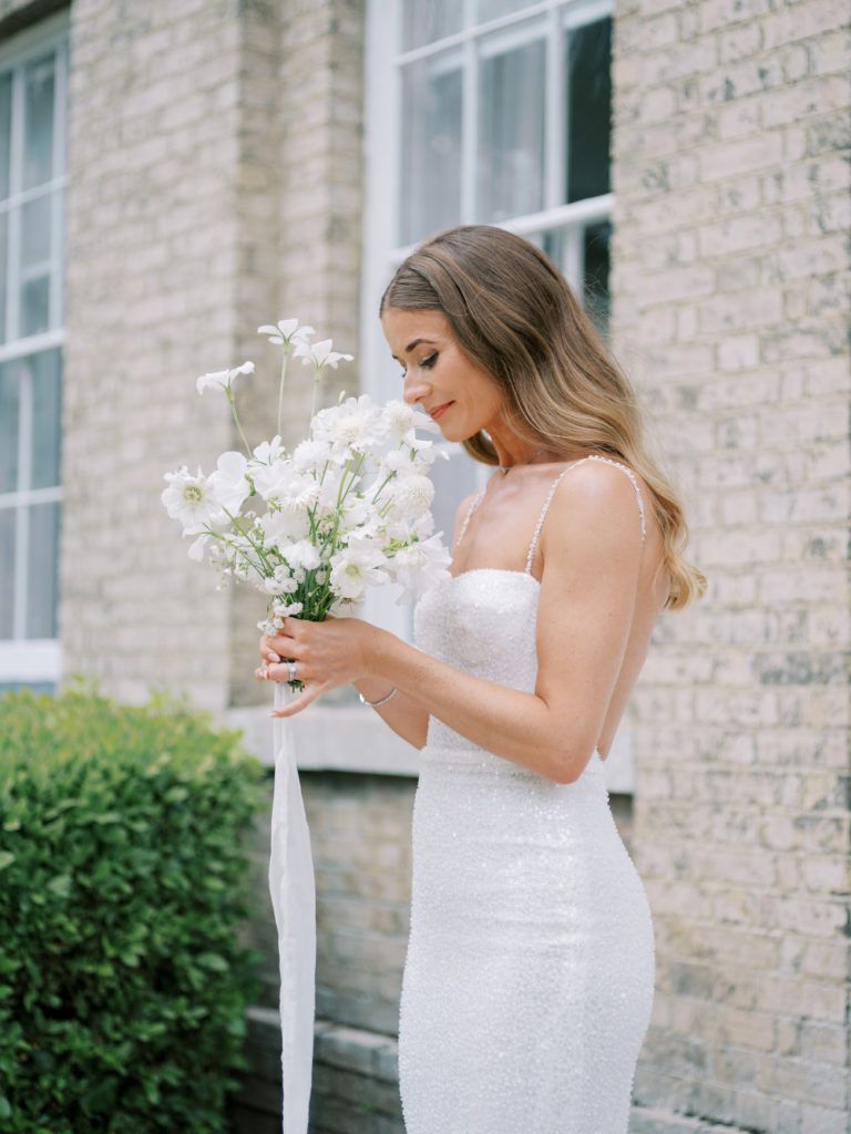 Shoulder-Length Visual Idea — Wedding Hair Down