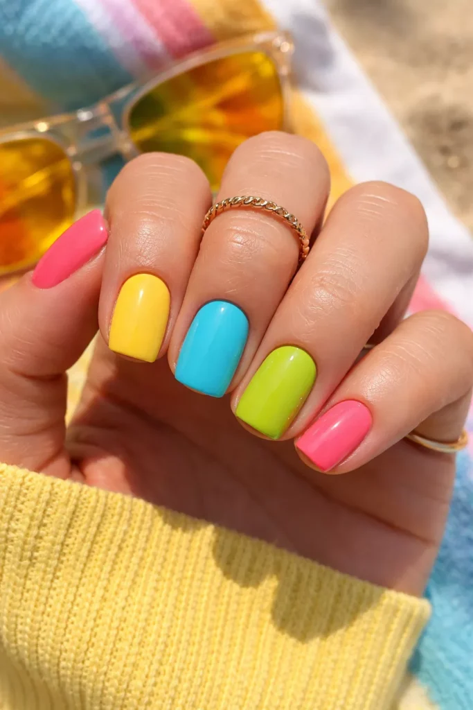 Visual Idea Visual Idea — Colorful Nails