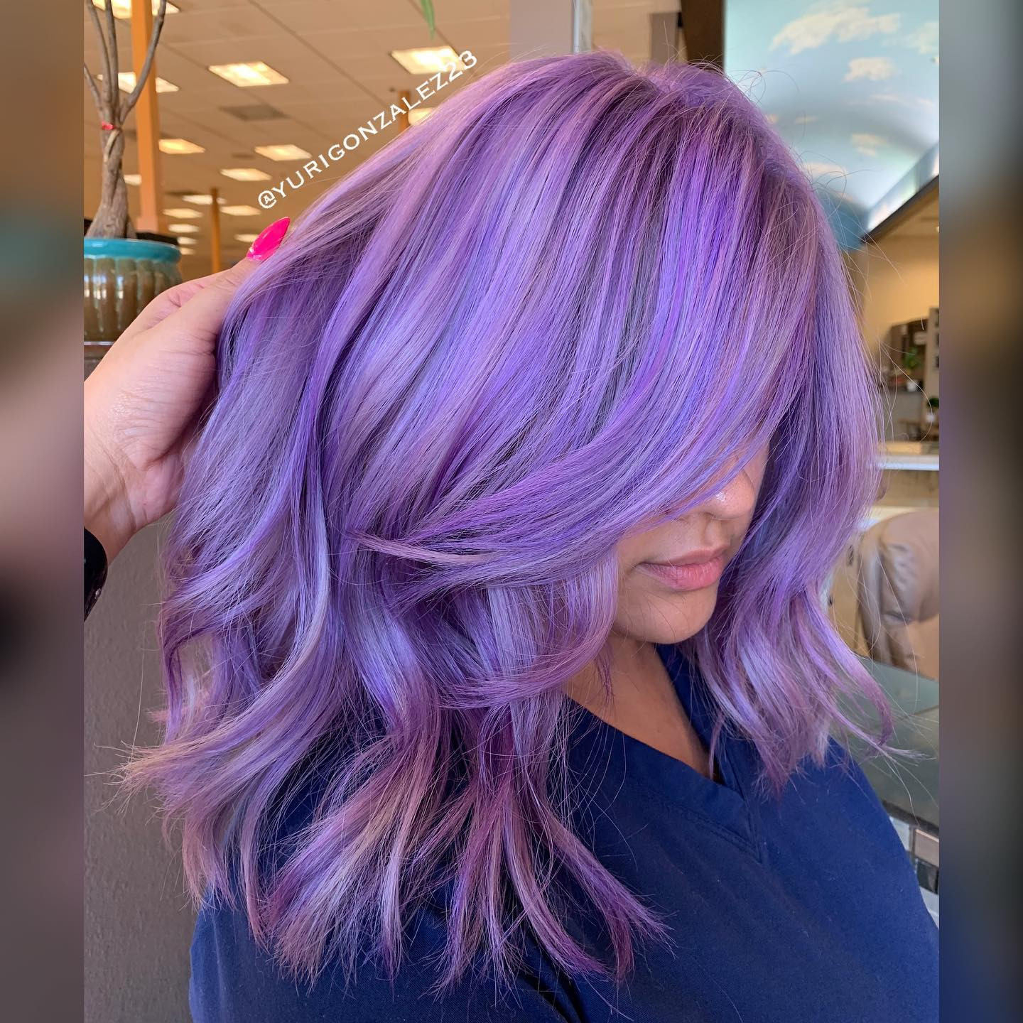 Soft Light Lavender Lob Soft Light Lavender Lob — Lavender Hair