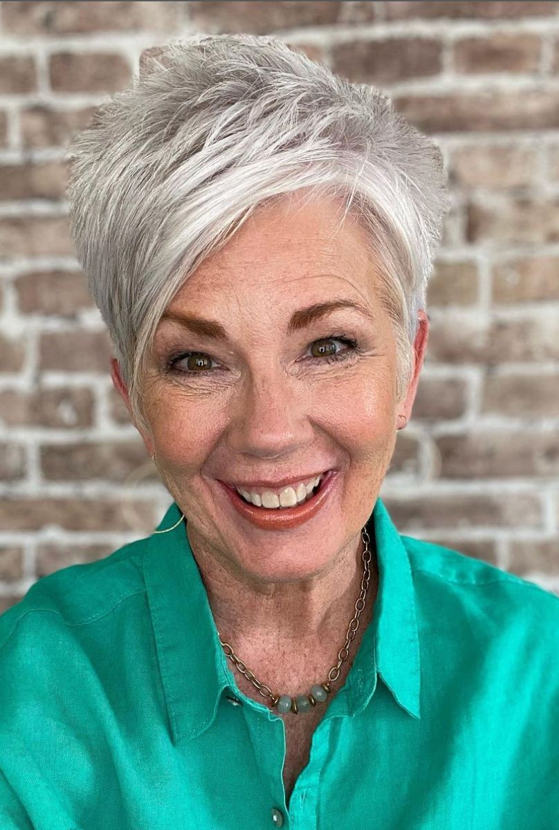 Short Tapering To The Nape Visual Idea — Haircuts for Women Over 70