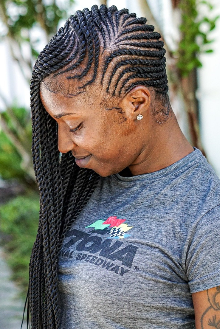 Mid-Back Visual Idea — Braids for Work