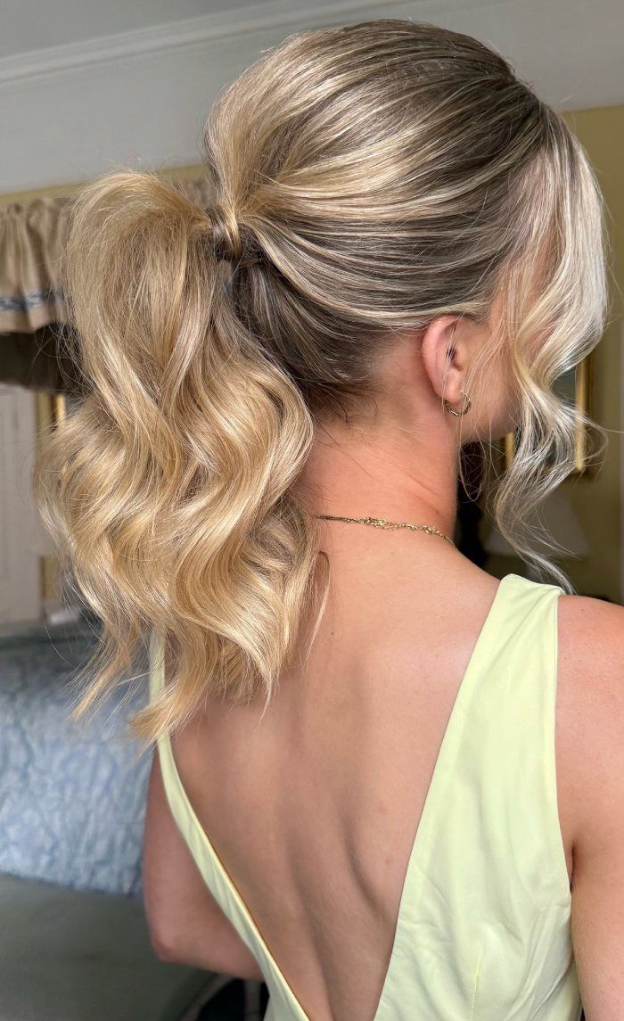 Side Swept Visual Idea — Prom Hair Down