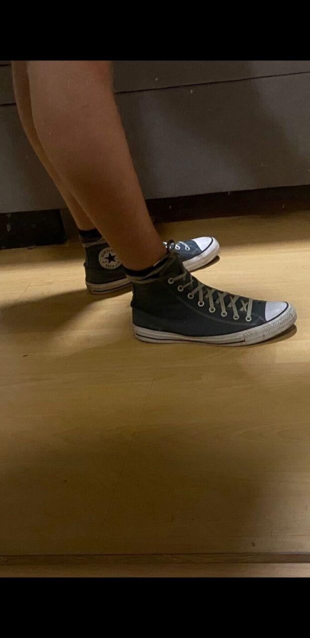 Dark Grey Detail Dark Grey Detail — High Top Converse Outfits