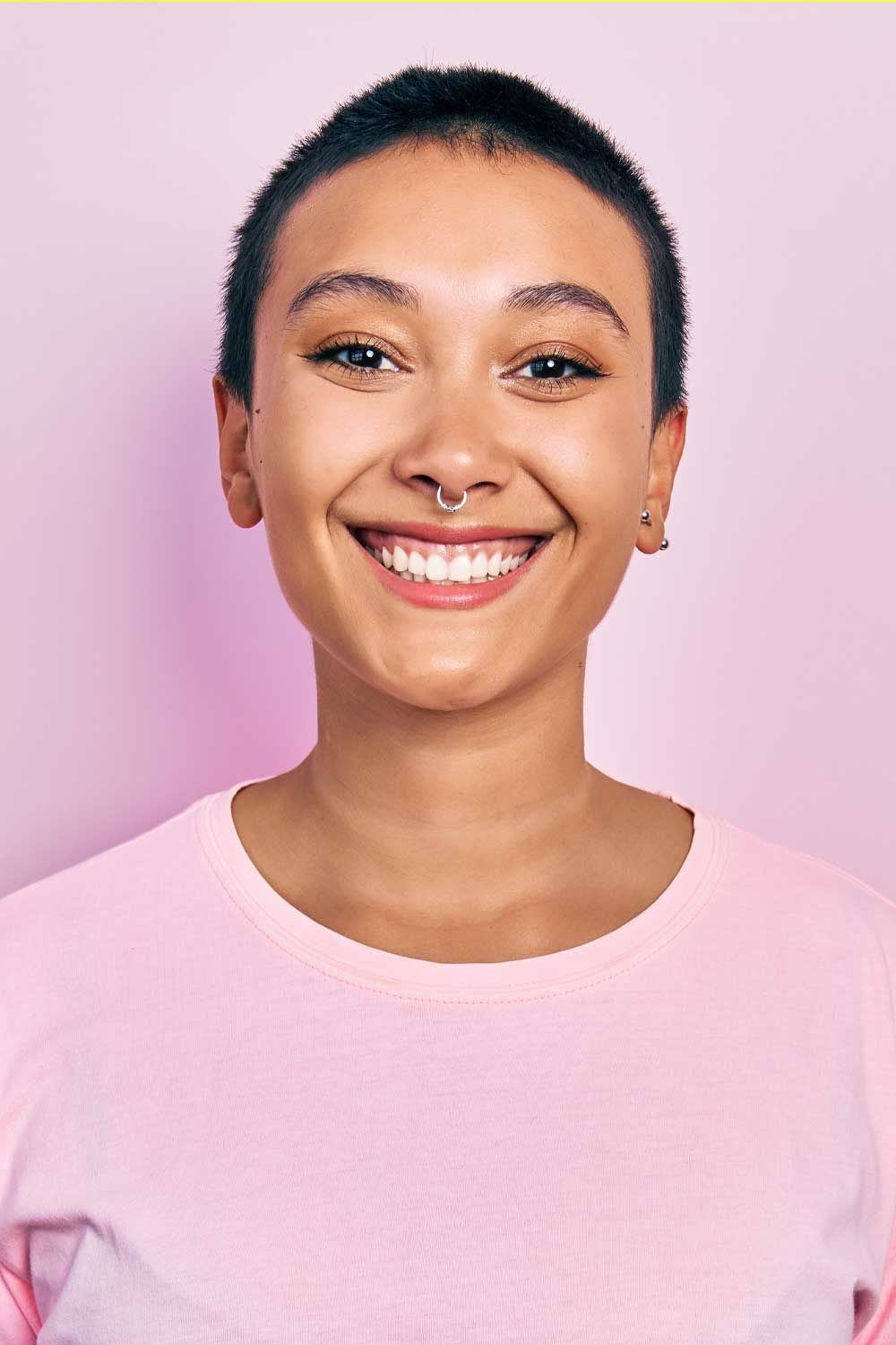 The Bold Black Buzz Cut — Very Short Haircuts