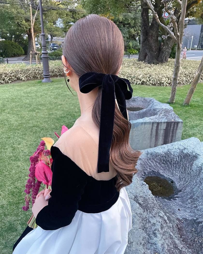 Timeless Elegance: A Bridal Hair Feature on Adorable Low | marry