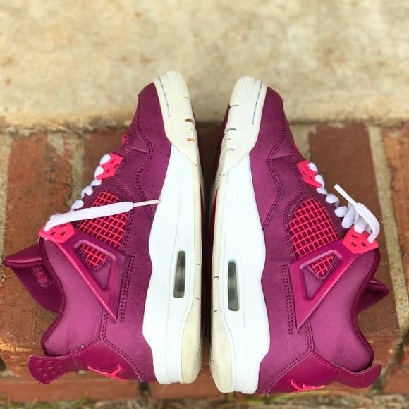 Vibrant Statement: Pink and Purple Jordan 4s for a Casual Pop Vibrant Statement: Pink and Purple Jordan 4s for a Casual Pop — Jordan 4 Outfits