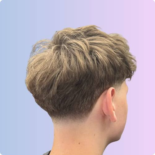 Fine Blonde Taper Blowout — Blowout Taper