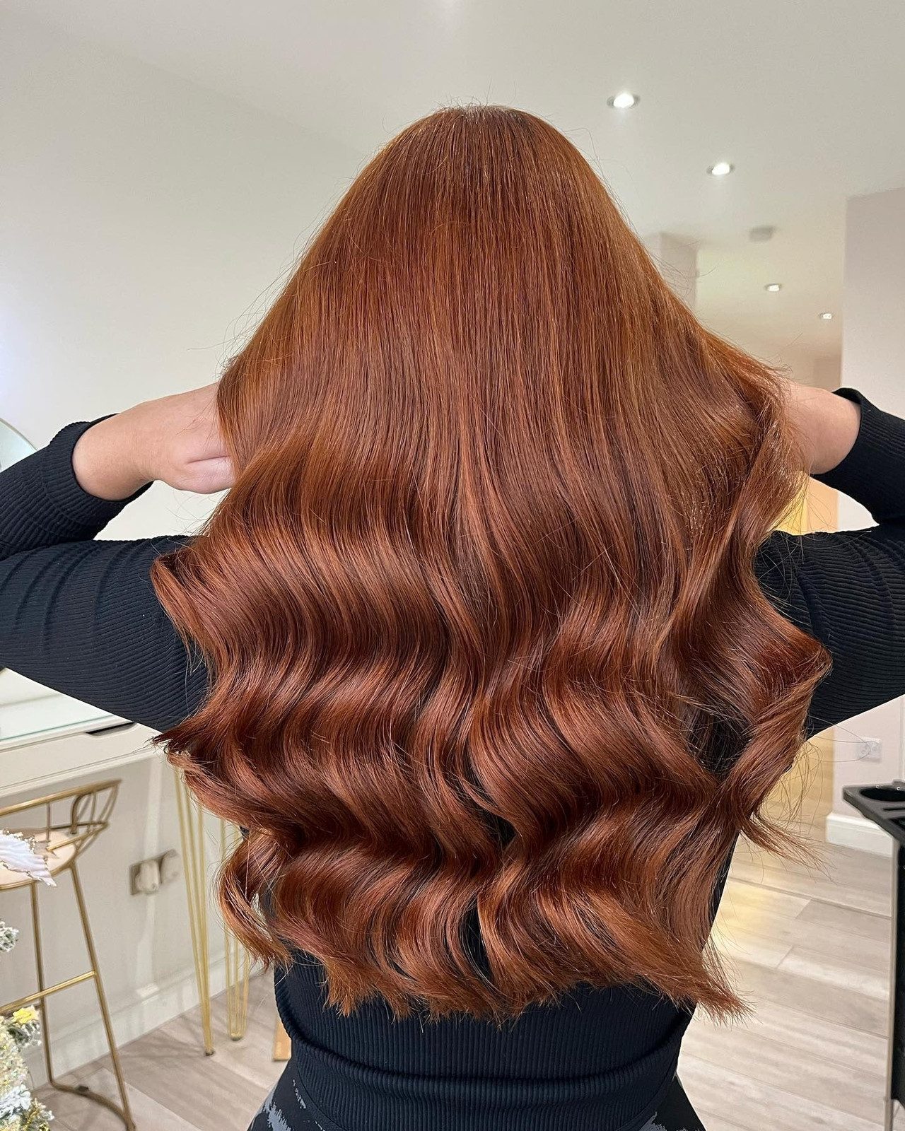 Long Layers Visual Idea Long Layers Visual Idea — Auburn Hair
