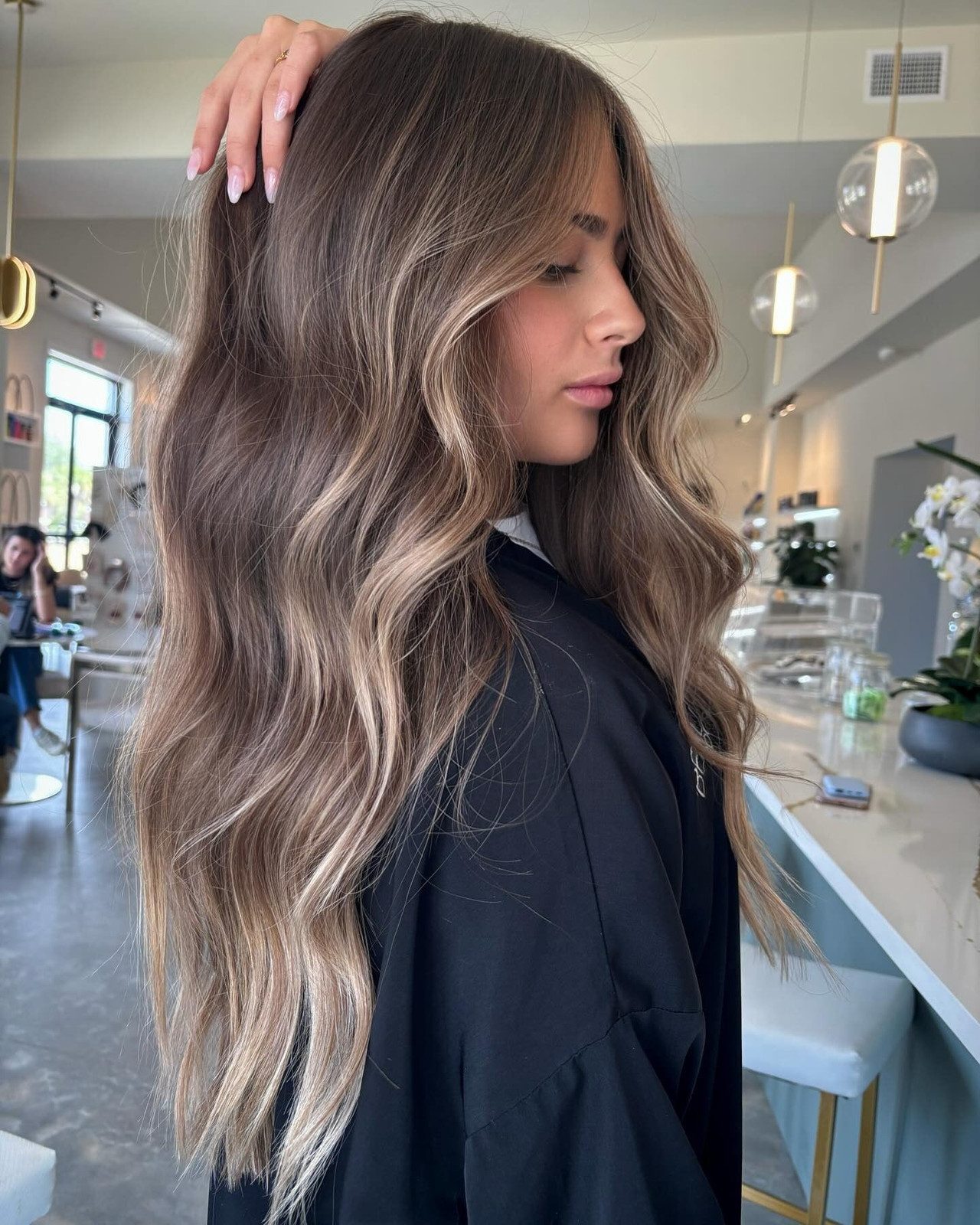 Dark Blonde With Lighter Blonde Lowlights Dark Blonde With Lighter Blonde Lowlights