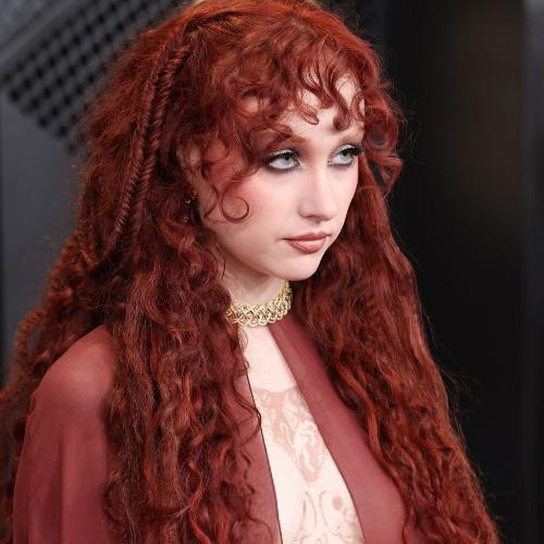 Mid-Back Deep Red Long Layers — Red Curly Hair