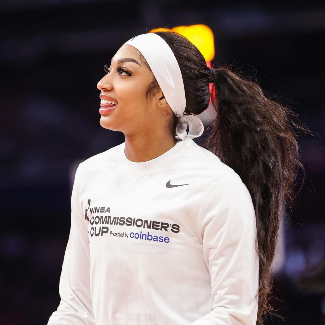 High Ponytail With Headband and Scrunchie — Basketball Hairstyles