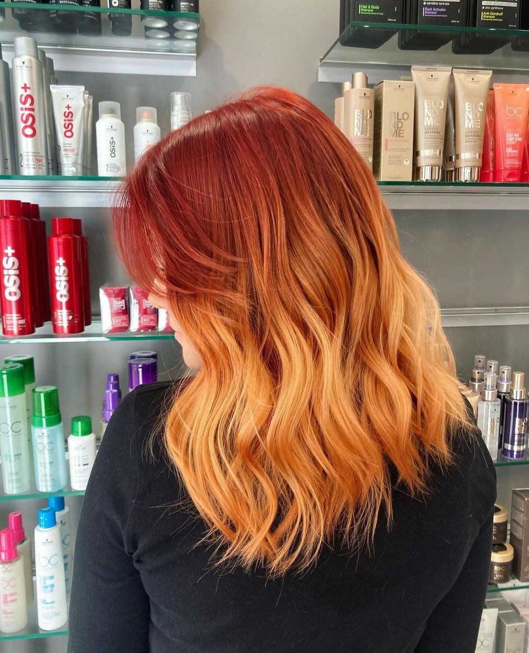 Shoulder Visual Idea — Ombre Hair