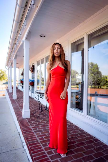 Bold Red Halter Neck Maxi Dress for a Statement Wedding Guest Look — Wedding Guest Dresses