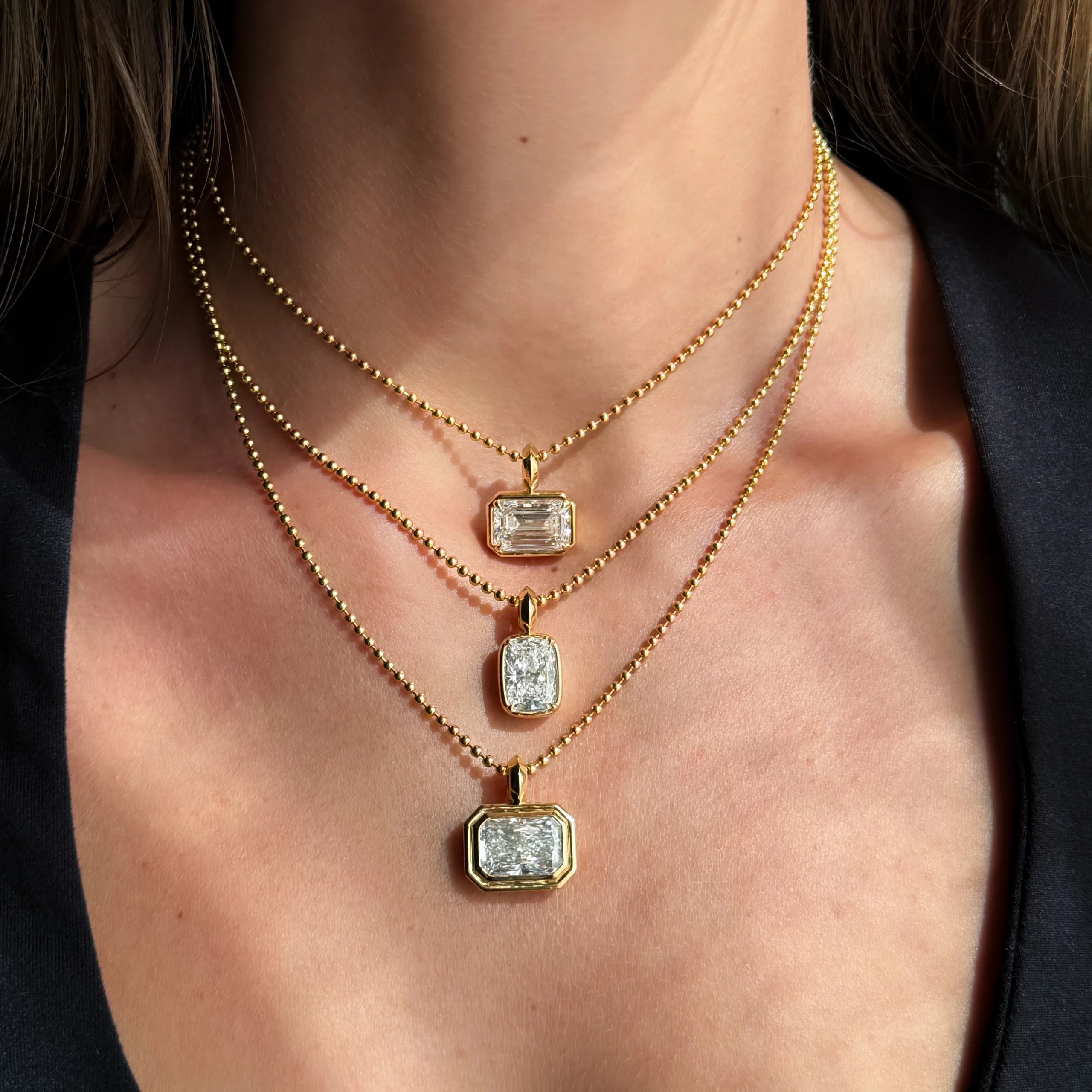 Formal Outfit Idea Formal Outfit Idea — Layered Necklaces