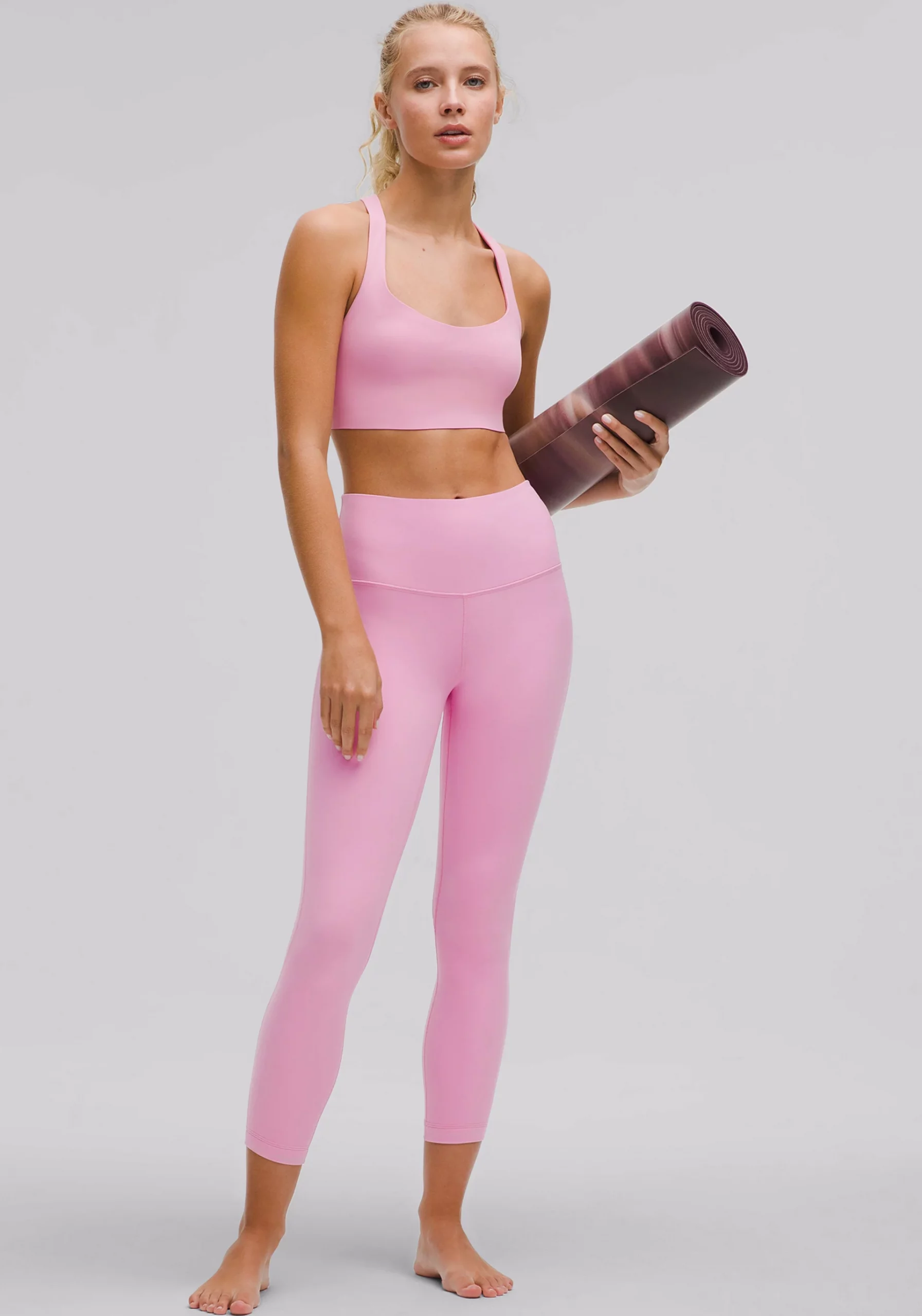 Vibrant Pink Yoga Set for Active Days Vibrant Pink Yoga Set for Active Days — Lululemon Outfits