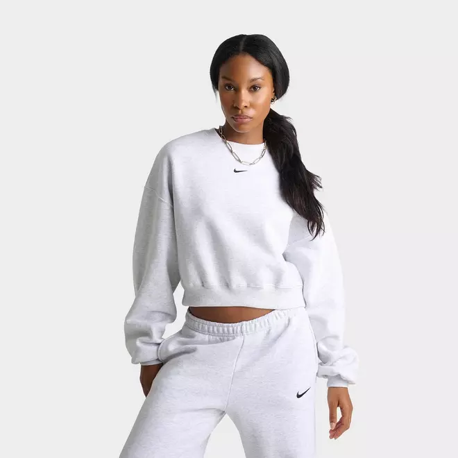 Coordinated Light Grey Nike Loungewear Set — Nike Outfits