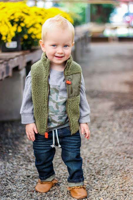 Sherpa Vest Layered for a Cozy, Casual Vibe Sherpa Vest Layered for a Cozy, Casual Vibe — Toddler Boy Outfits