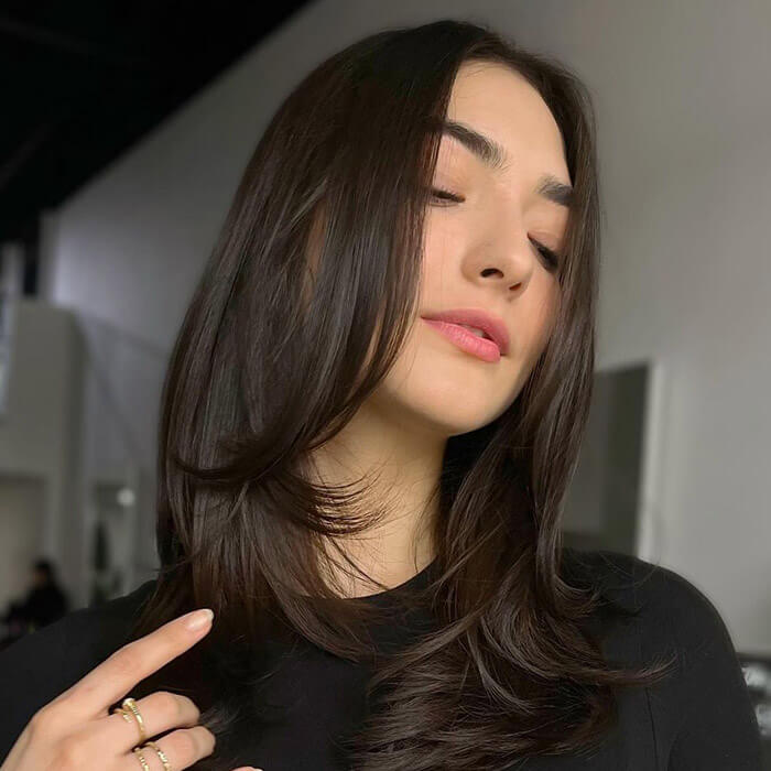 Collarbone Layers For Fine Hair — Butterfly Haircut Short Hair