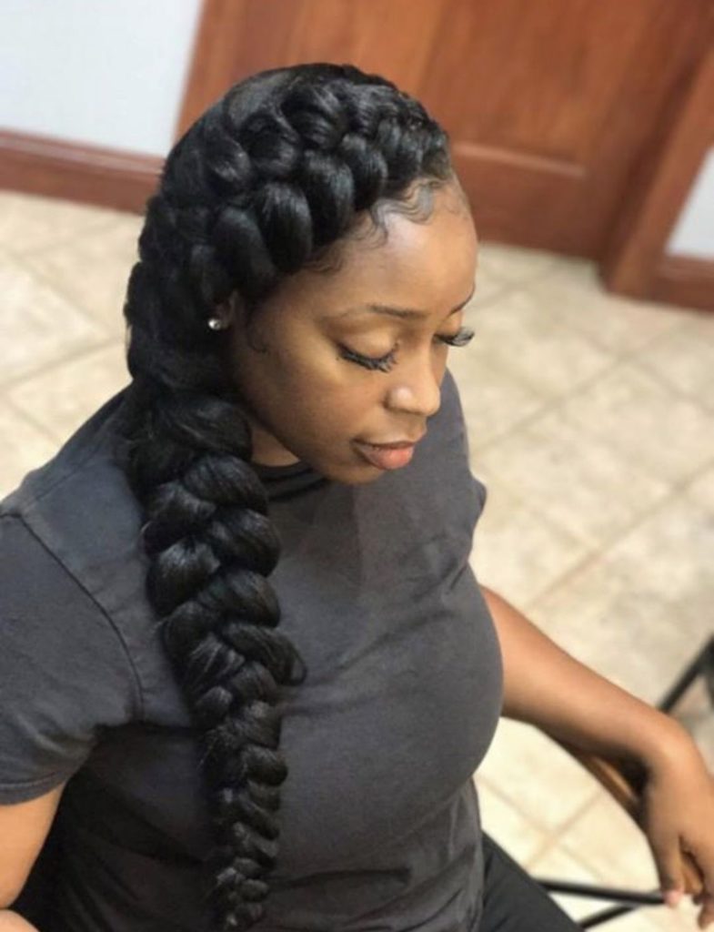 Chunky Fishtail Braid With Dutch Braids — Mermaid Braid
