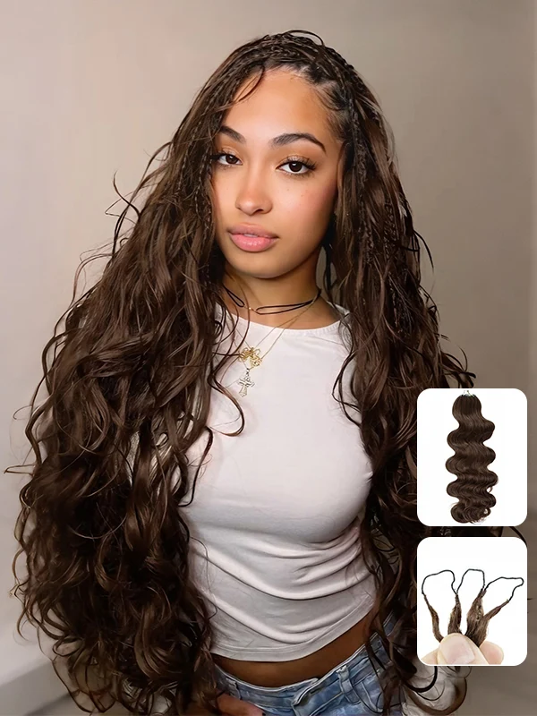 Intricate Braids in Loose Waves — Miracle Knot Braids
