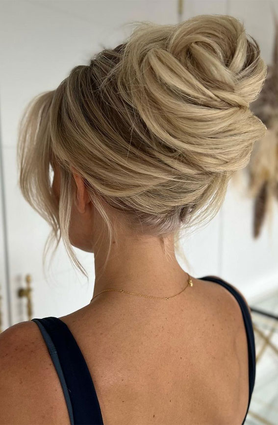 Voluminous High Updo Voluminous High Updo — Easy Updos for Long Hair