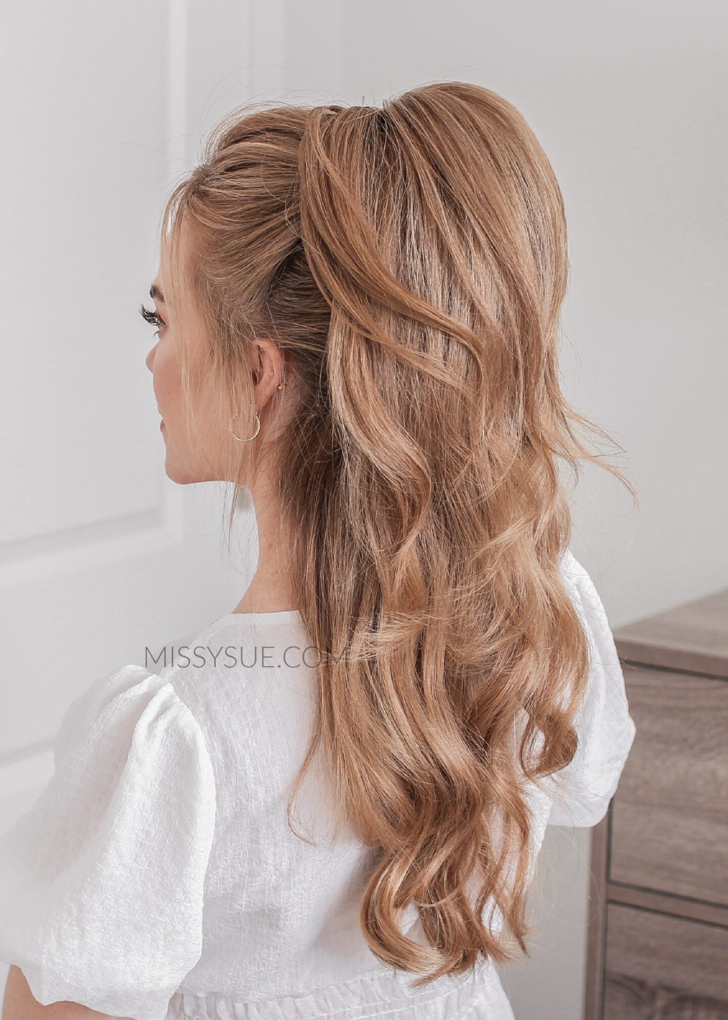 High Puffy Ponytail High Puffy Ponytail — Easy Updos for Long Hair