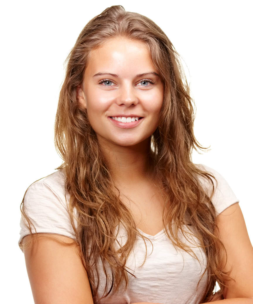 Mid-Back Light Brown Beachy Waves — Loose Waves