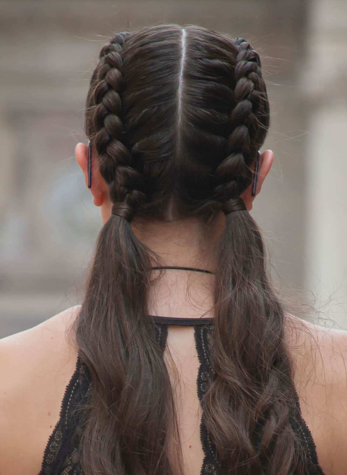 Braided Pigtails With Wavy Ends Braided Pigtails With Wavy Ends — Cute Hairstyles