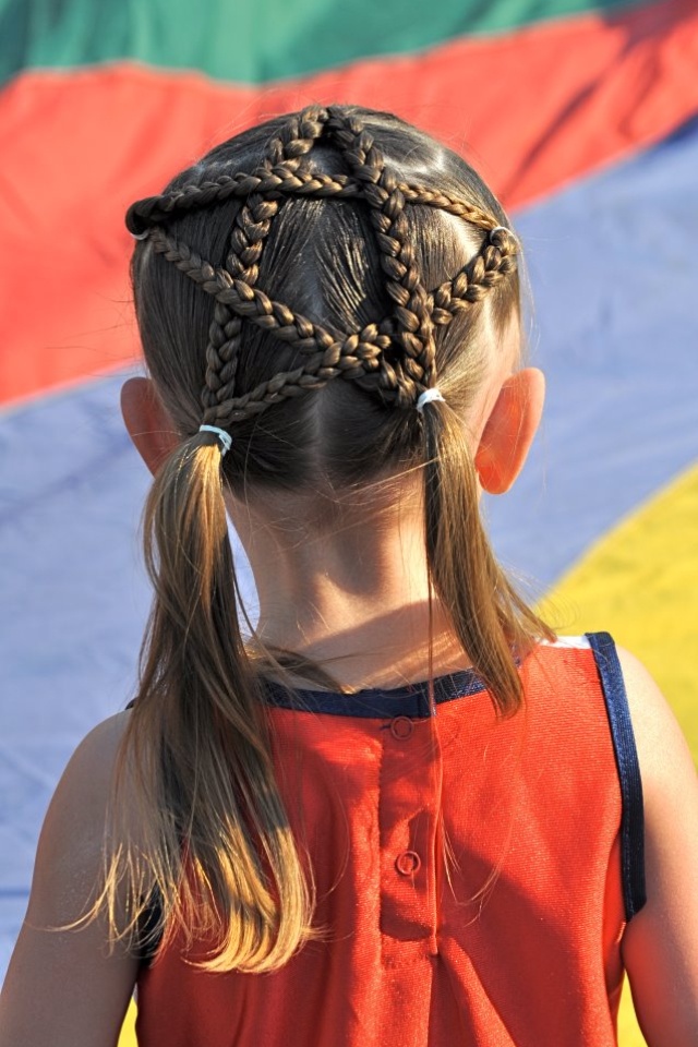 Intricate Star Braid Pattern — Crazy Hair Day Ideas