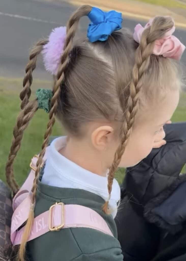 Playful Twisted Braided Pigtails — Crazy Hair Day Ideas