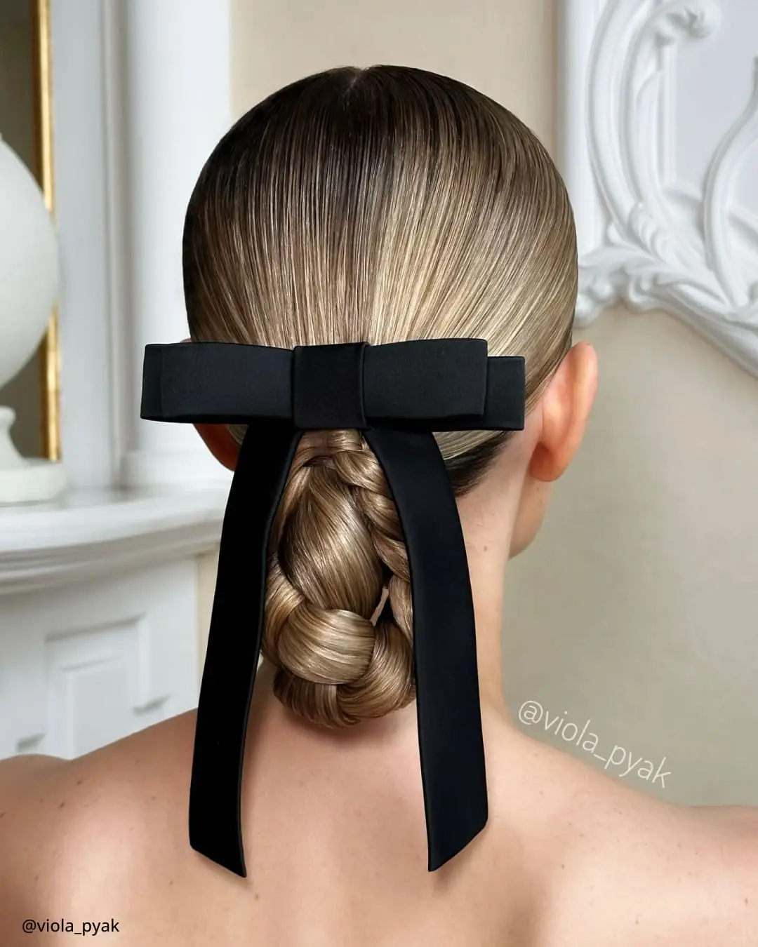 Mid-Back Visual Idea — Funeral Hairstyles