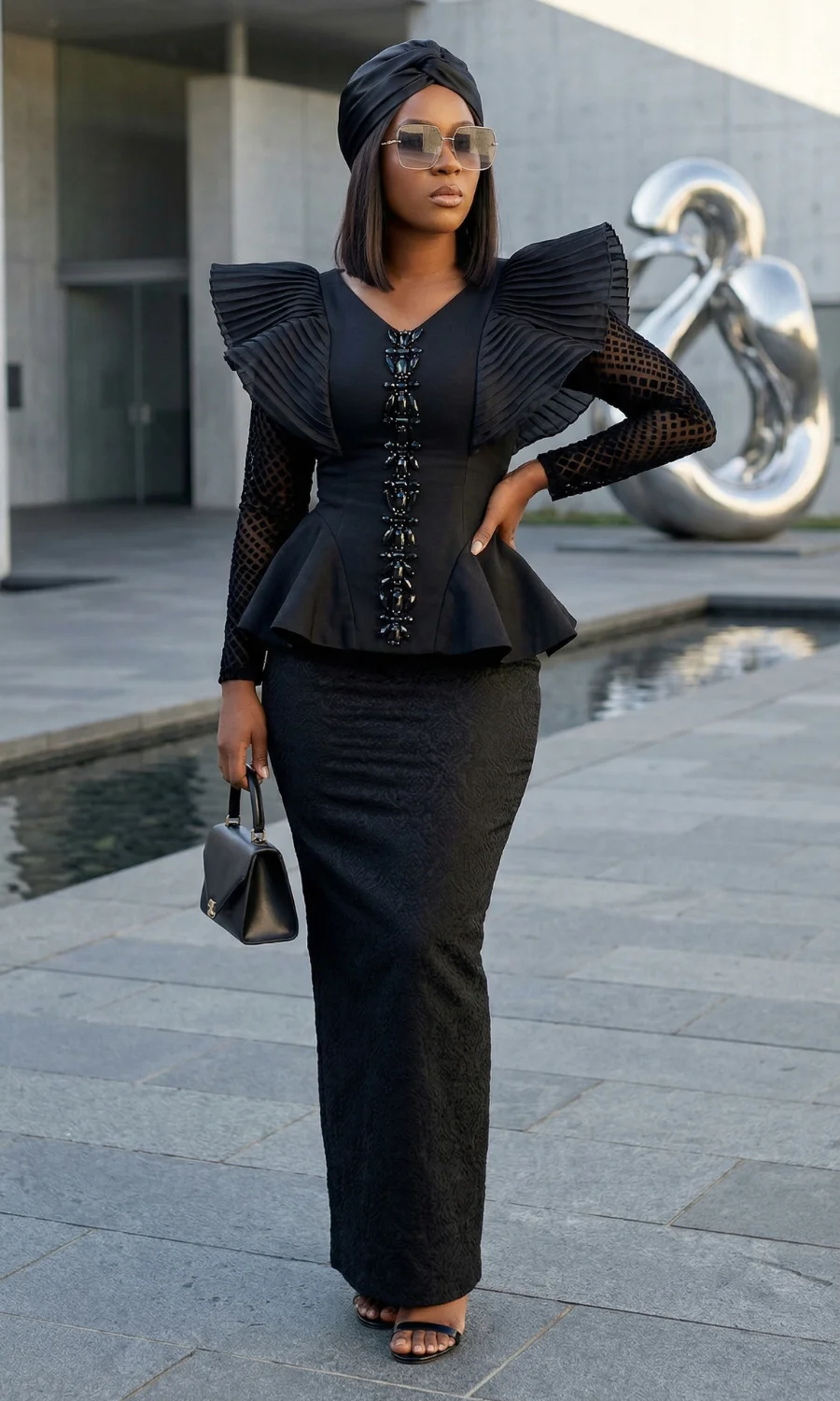 Sharp Chin-Length Bob — Funeral Hairstyles