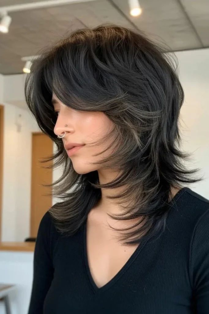 Collarbone Visual Idea — Short Wolf Cut