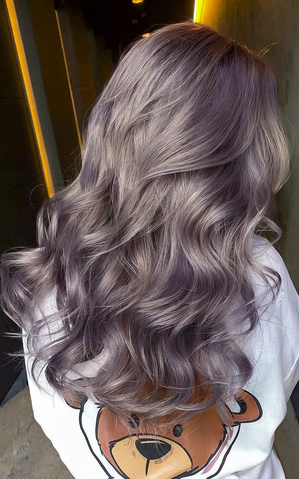 Ash Blonde With Lavender Silver Tones Ash Blonde With Lavender Silver Tones — Hair Color Ideas