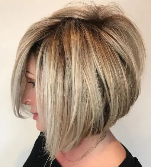 Ash Blonde With Root Shadow Ash Blonde With Root Shadow — Hair Color for Women Over 40