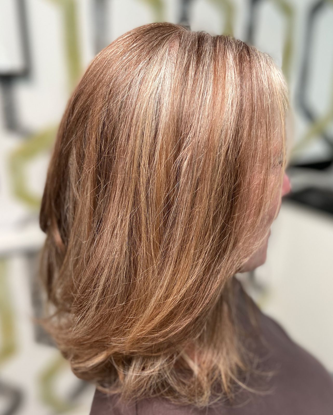 Warm Brown With Honey Blonde Warm Brown With Honey Blonde — Hair Color for Women Over 40