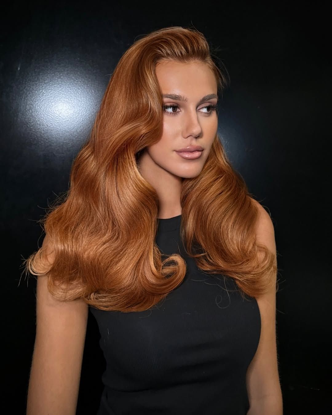 Rich Copper With Lighter Copper Highlights Rich Copper With Lighter Copper Highlights — Fun Hair Colors