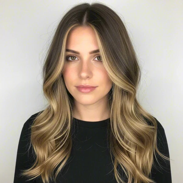 Visual Idea — Particularly Around The Face Light Brown Highlights