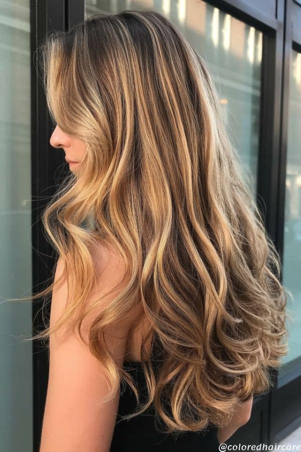 Dark Blonde With Caramel Highlights Visual Idea Dark Blonde With Caramel Highlights Visual Idea