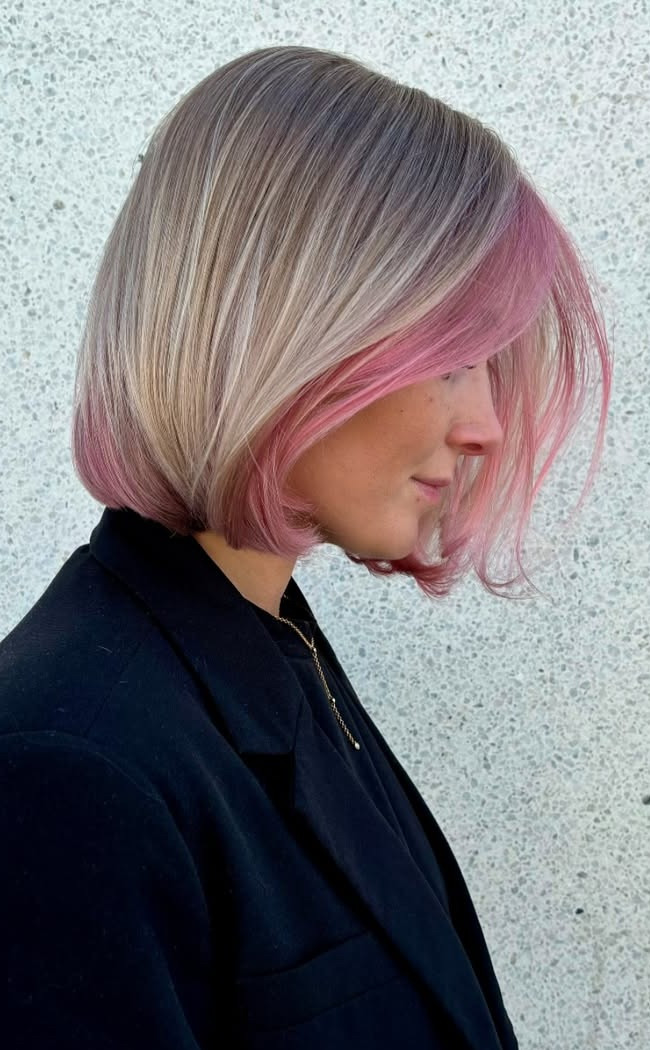 Chin Visual Idea Chin Visual Idea — Pink Highlights